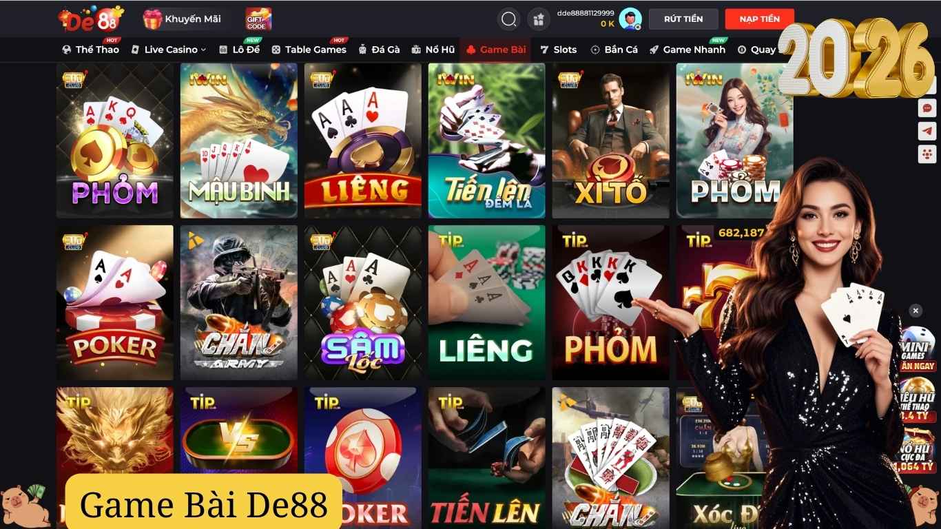 Chiến thuật cược game bài De88 thắng đậm cùng cao thủ