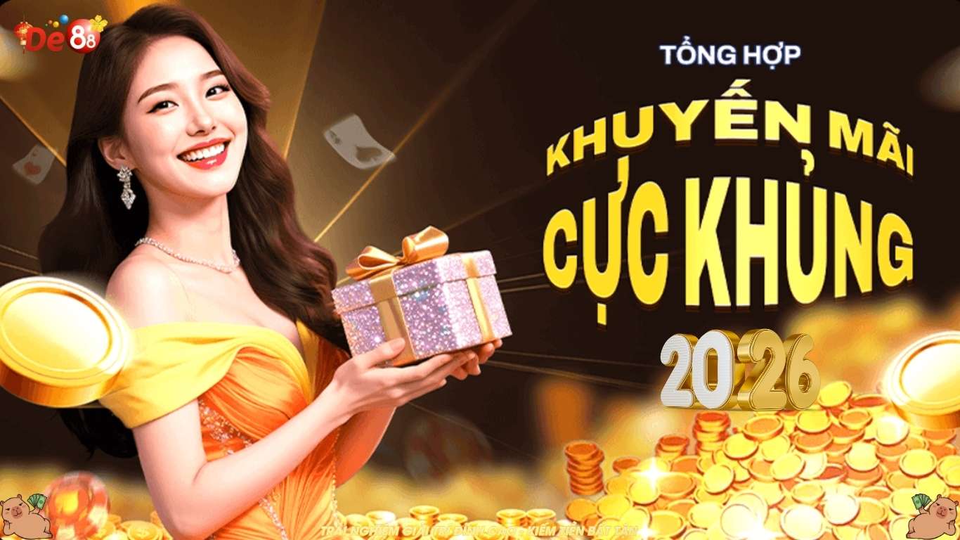 Có những khuyến mãi nào tại De88?