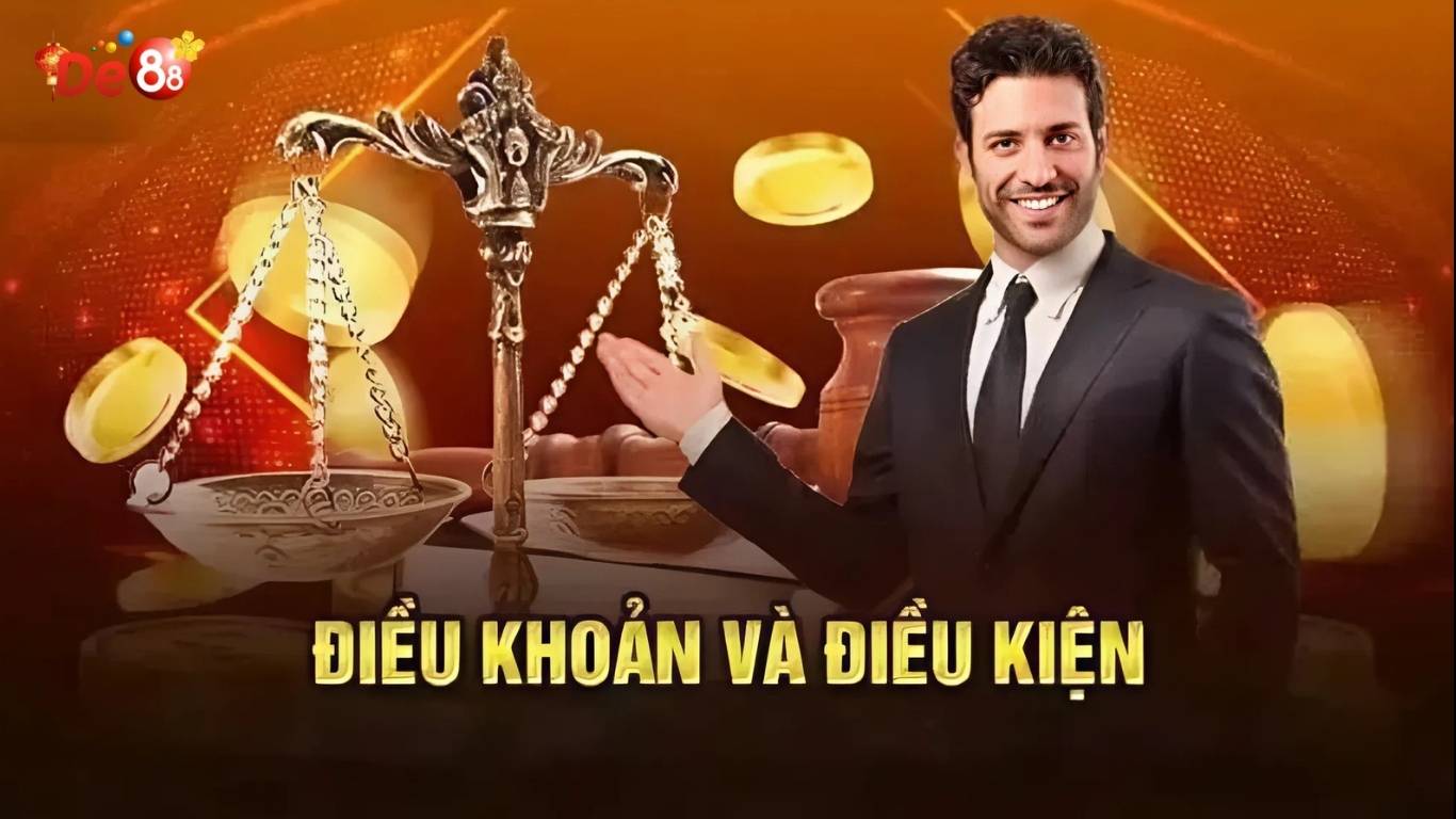 Hành vi bị cấm trong điều khoản và điều kiện tại De88